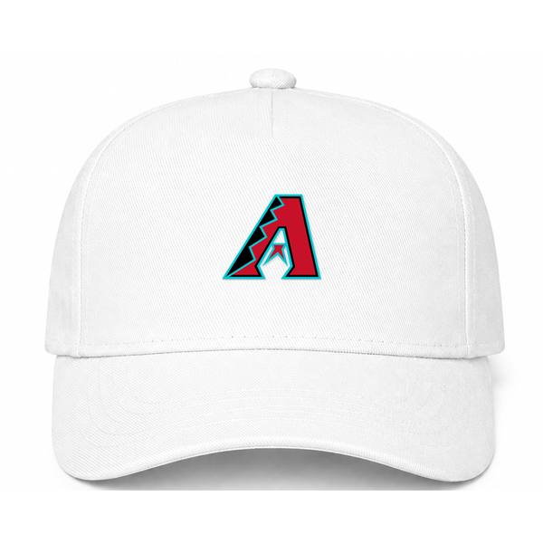 Arizona Diamondbacks MLB Logo White Dad Baseball Cap Hat