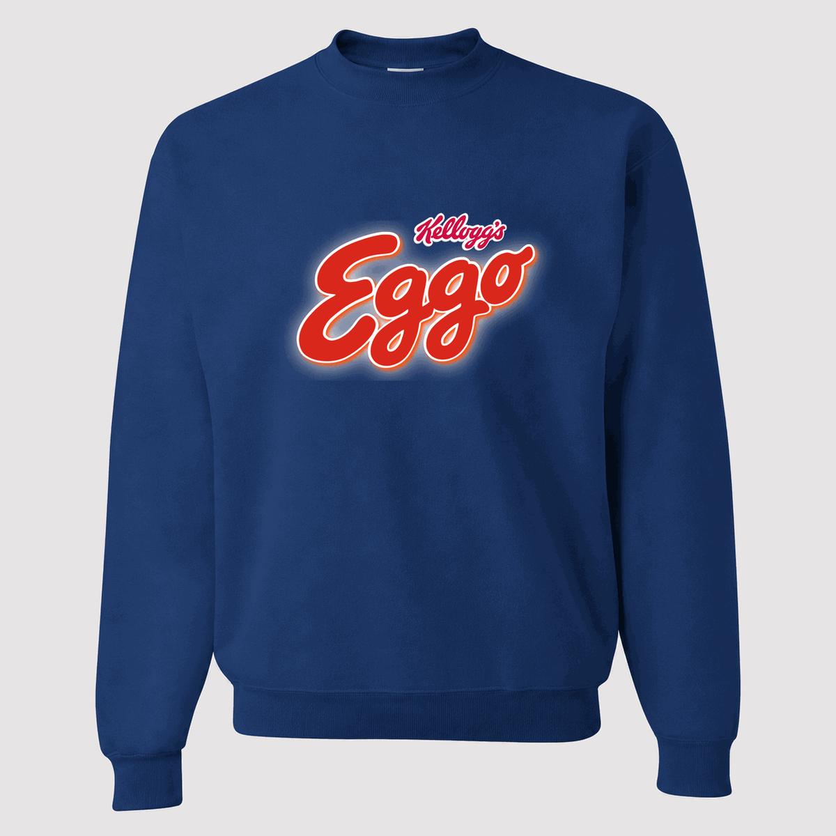 Men's Eggo Crewneck Sweatshirt - Blue