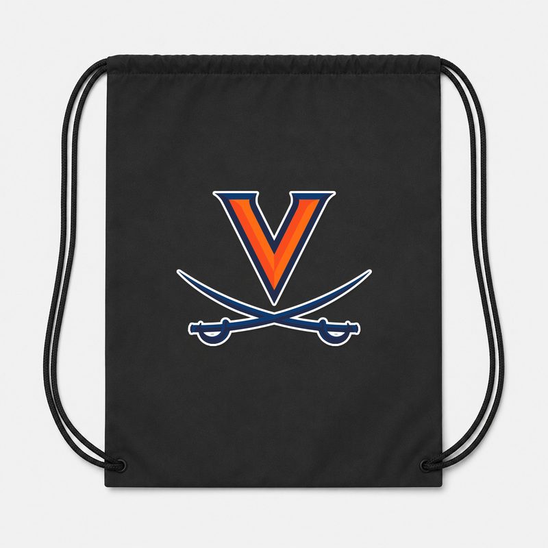 Virginia Cavaliers Drawstring Bag - Black