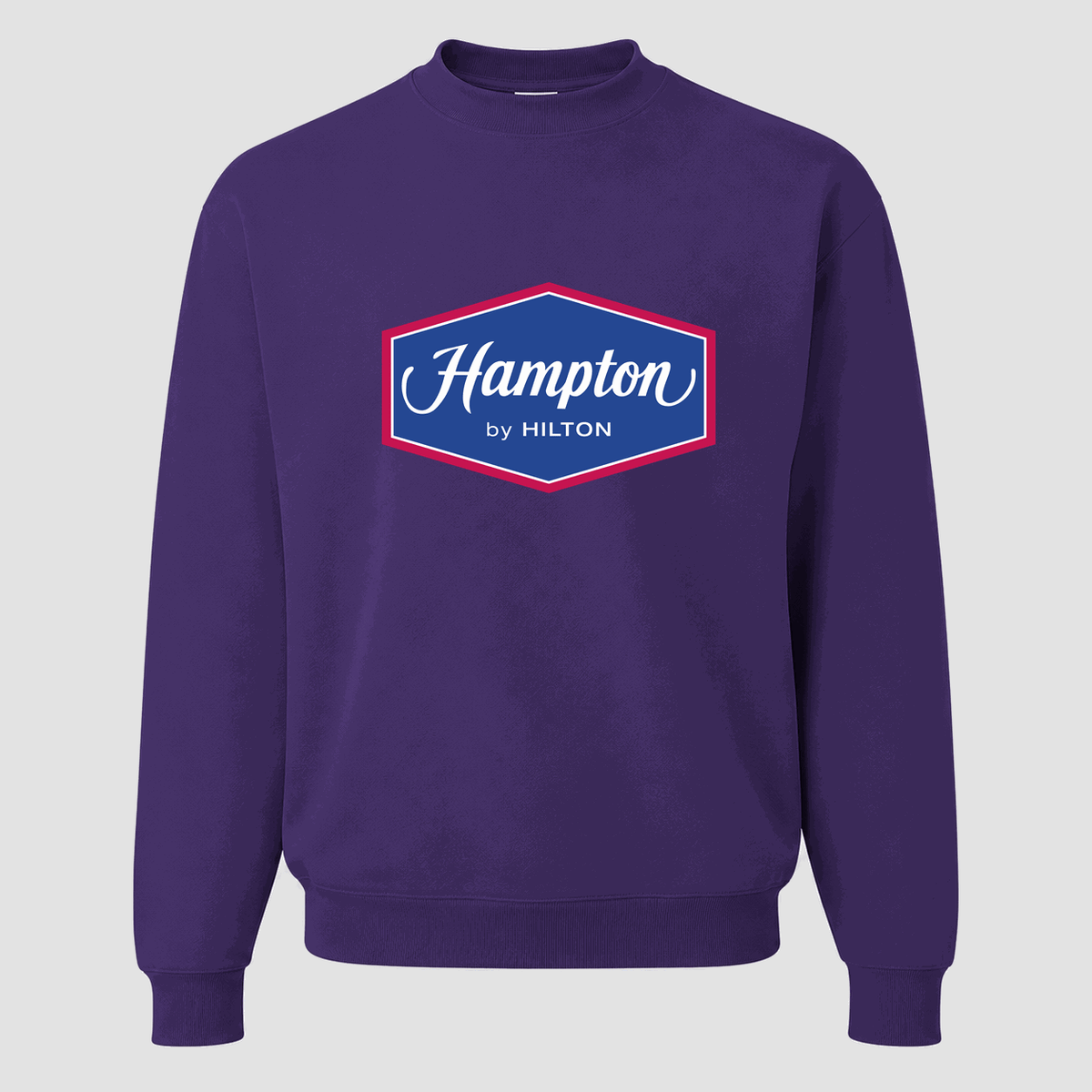 Men's Hampton Crewneck Sweatshirt - Purple
