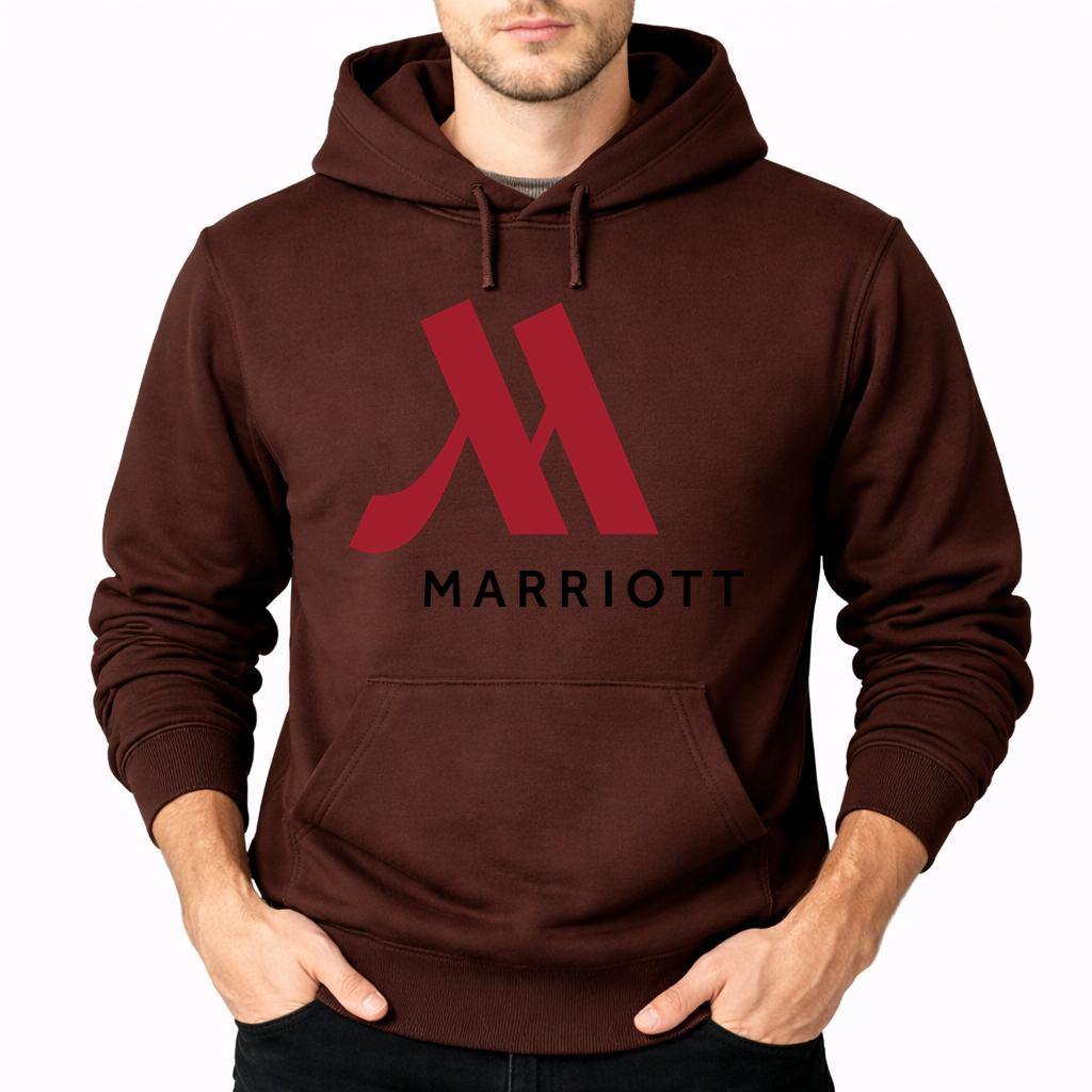 Men's Marriott Pullover Hoodie - Brown