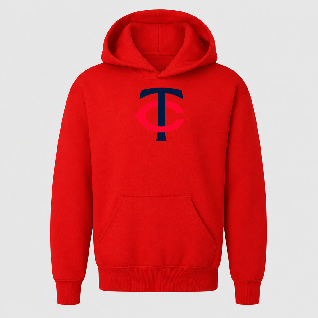 Youth Minnesota Twins Pullover Hoodie - Red