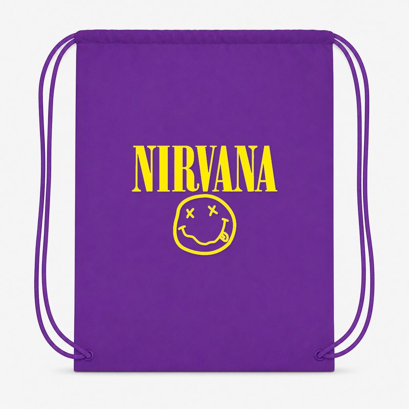Nirvana Drawstring Bag - Purple