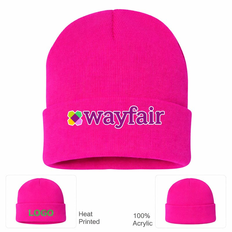 Wayfair Hot Pink Beanie Hat