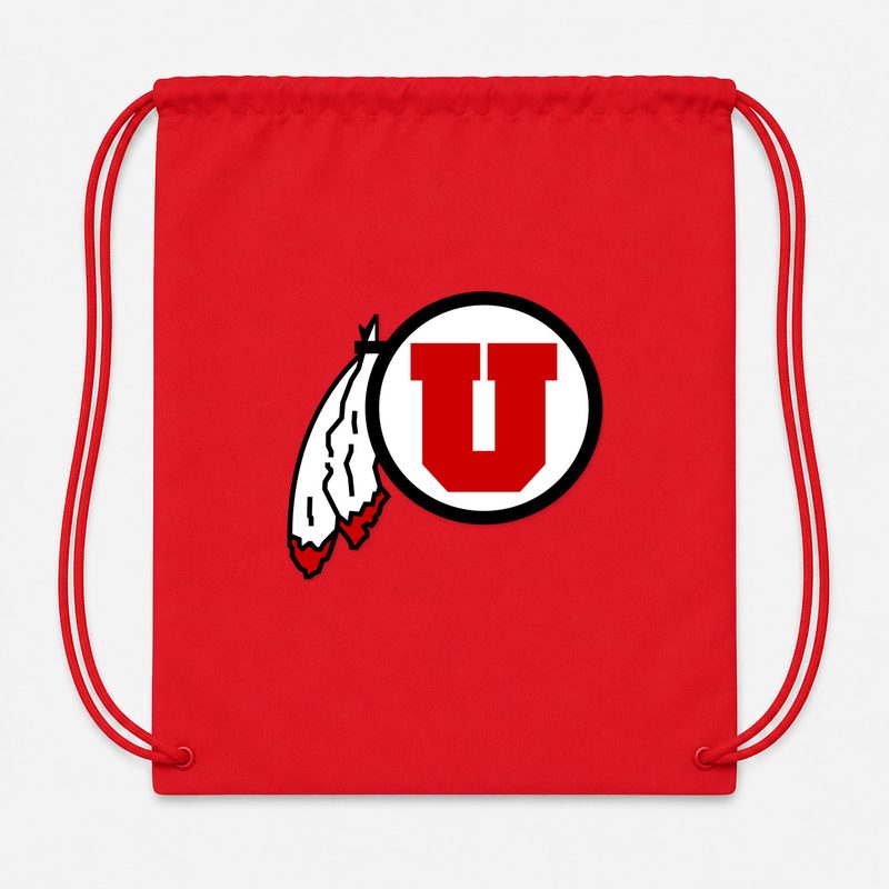 Utah Utes Drawstring Bag - Red