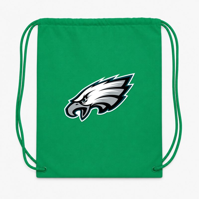 Philadelphia Eagles Drawstring Bag - Green