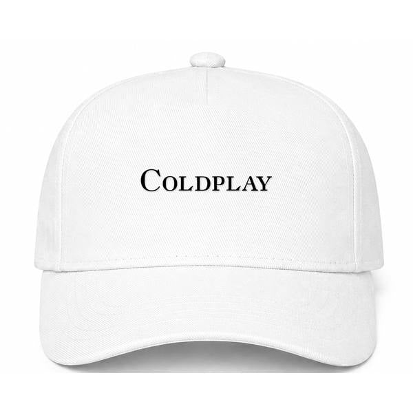 Coldplay Logo White Dad Baseball Cap Hat