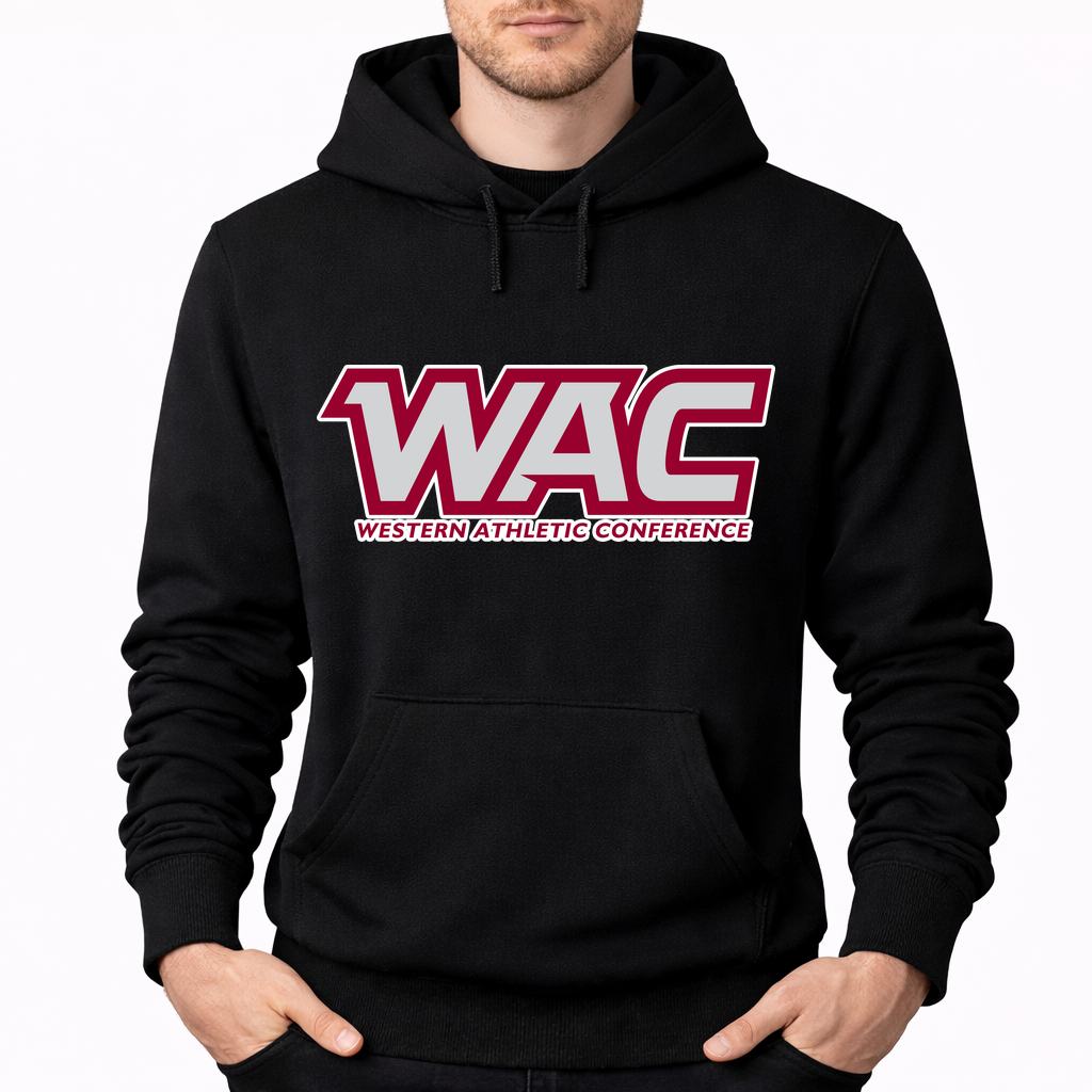 Men's Western Athletic Conference 2 Pullover Hoodie - Black