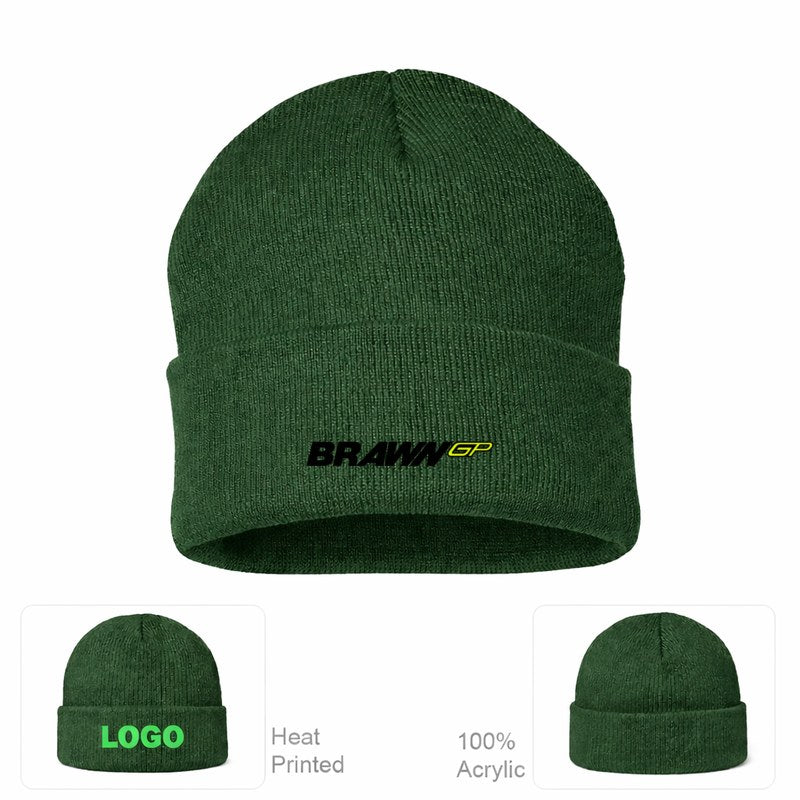 Formula 1 Brawn GP Beanie Hat - Forest Green