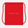 Courtyard Drawstring Bag - Red
