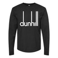 Men's Dunhil Long sleeves Cotton Blend T-Shirt - Black
