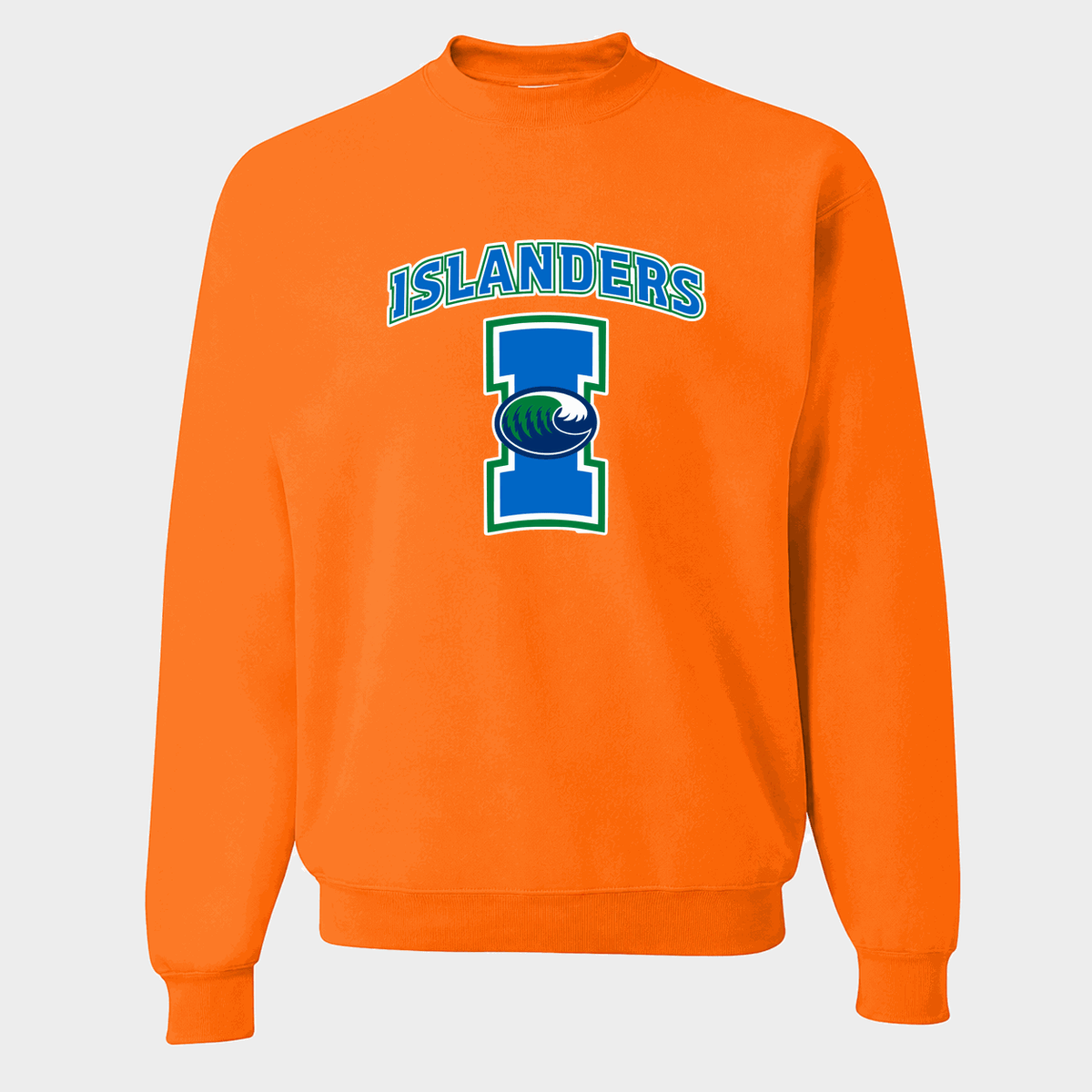 Men's Texas AM CC Islanders Crewneck Sweatshirt - Orange