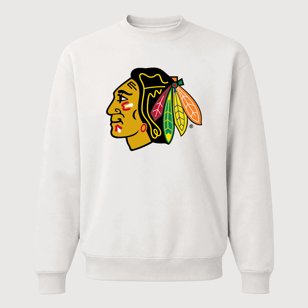 Men's Chicago Blackhawks Crewneck Sweatshirt - White