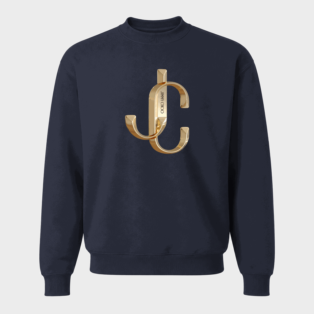 Men's Jimmy Choo Crewneck Sweatshirt - Navy