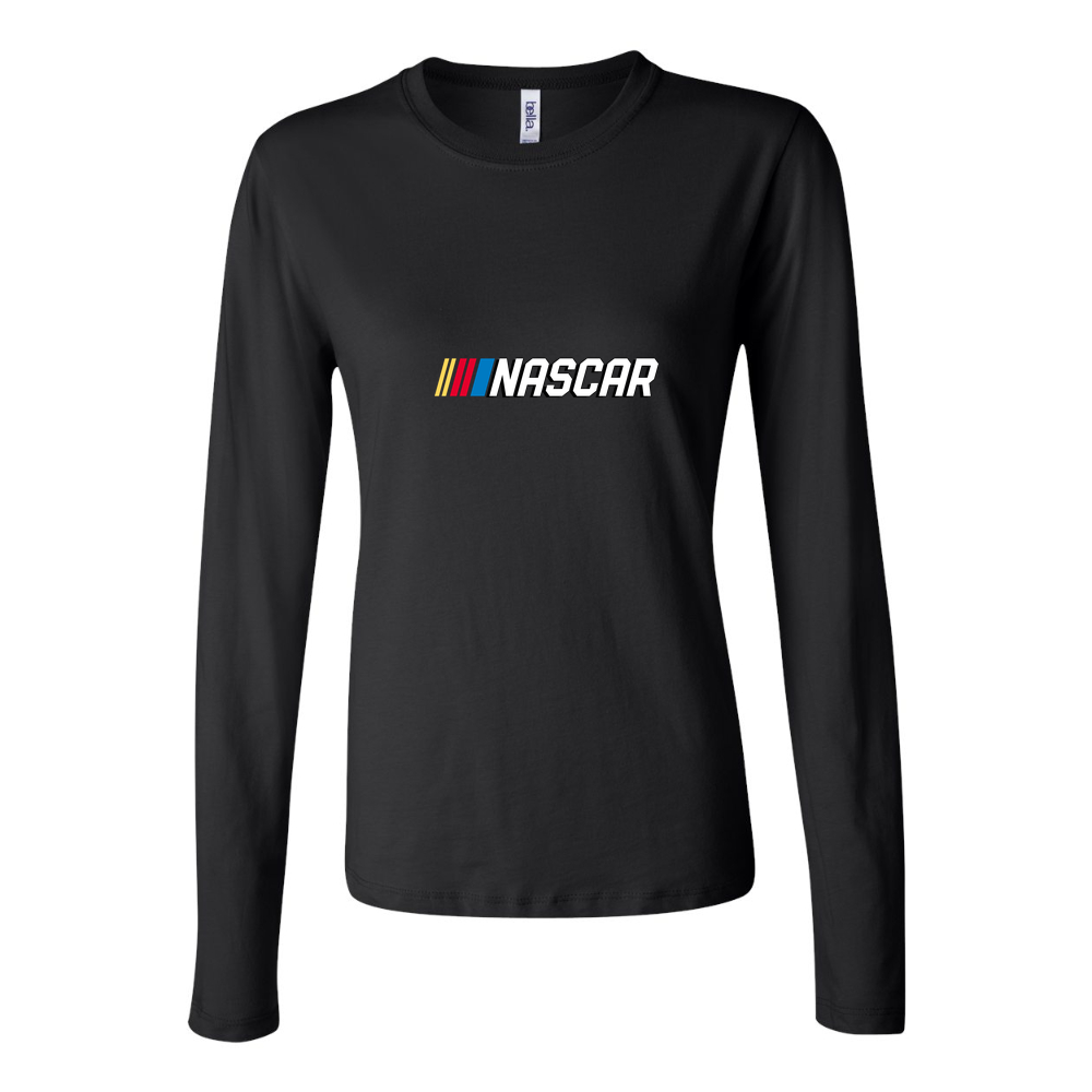 Women's nascar Long Sleeve T-Shirt - Black
