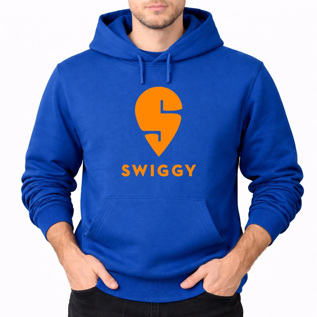 Men's Swiggy Pullover Hoodie - Blue