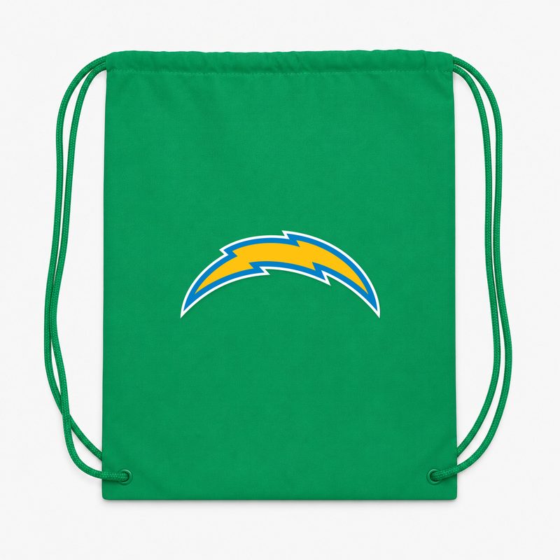 Los Angeles Chargers Drawstring Bag - Green