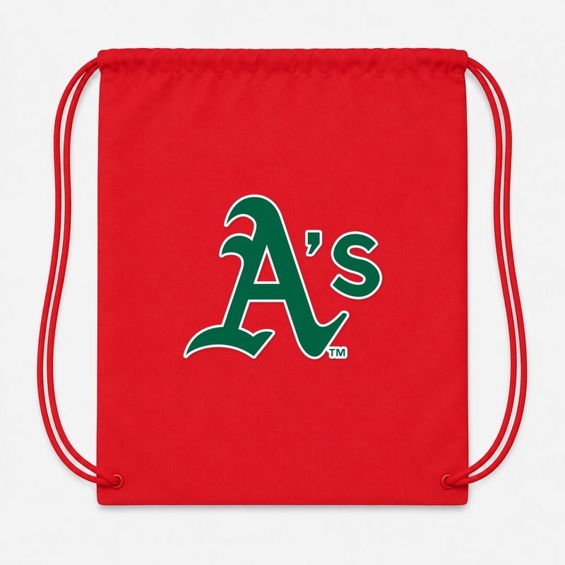 Oakland Athletics Drawstring Bag - Red