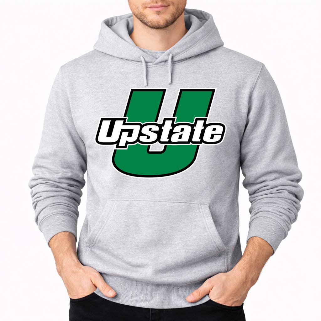 Men's USC Upstate Spartans Pullover Hoodie - Gray