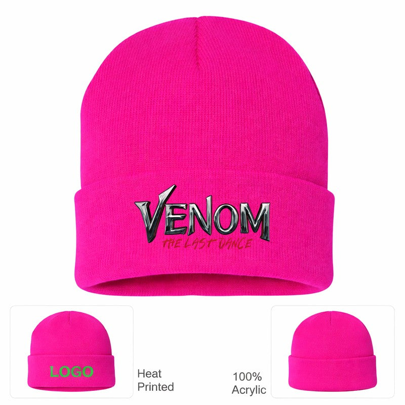 Venom The Last Dance Beanie Hat - Hot Pink
