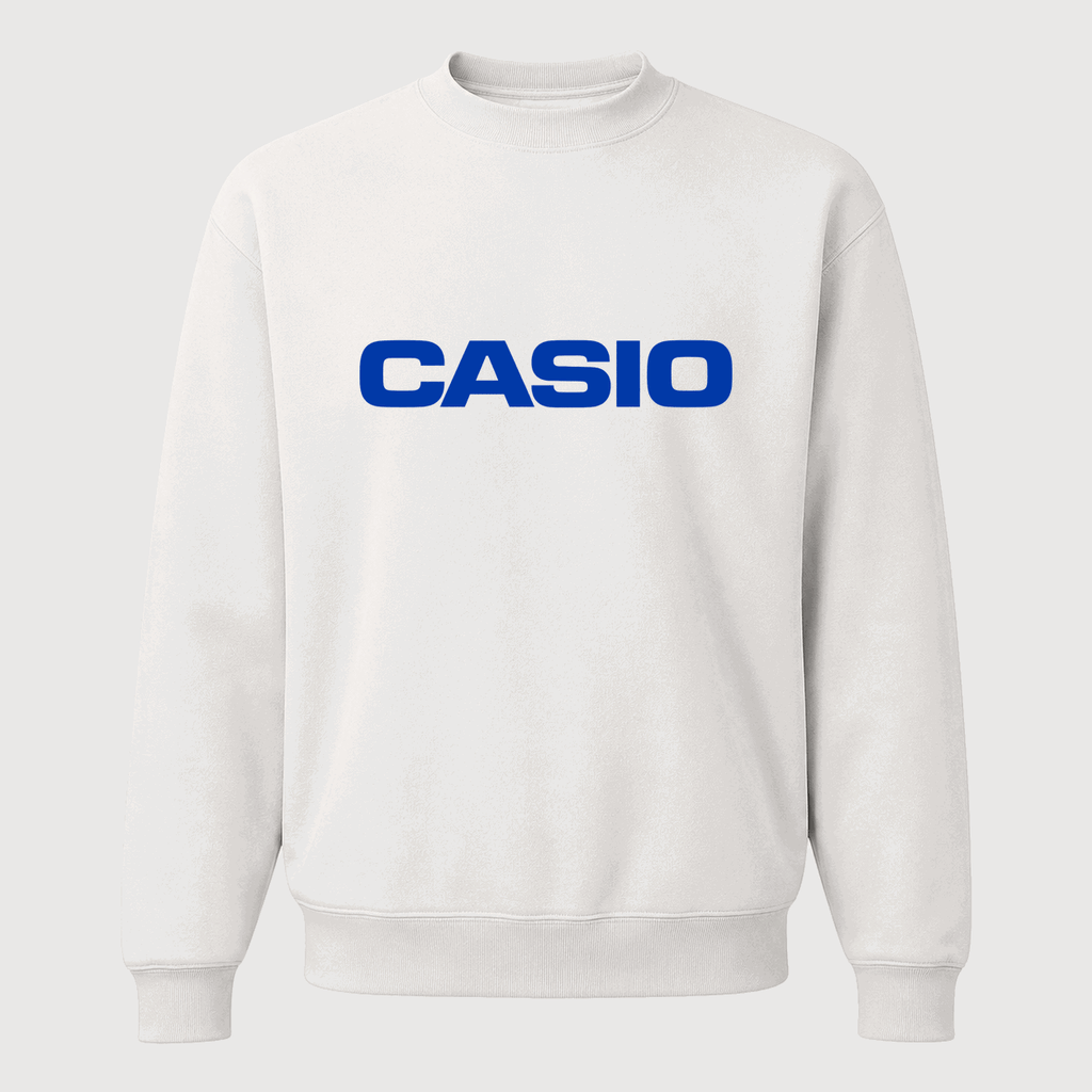 Men's Casio Crewneck Sweatshirt - White