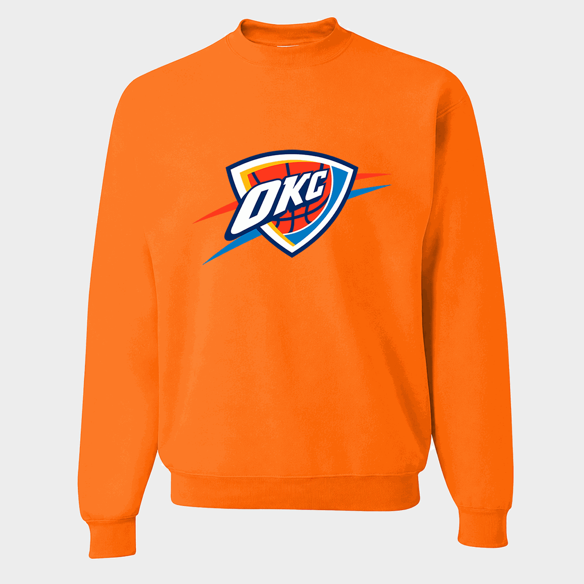 Men's Oklahoma City Thunder Crewneck Sweatshirt - Orange