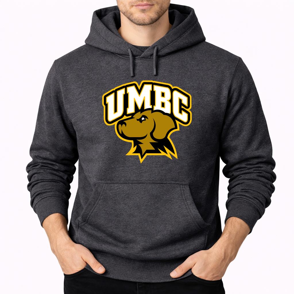 Men's UMBC Retrievers Pullover Hoodie - Charcoal