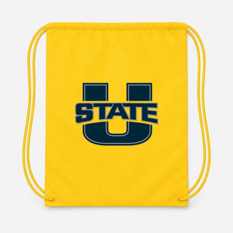 Utah State Aggies Drawstring Bag - Yellow