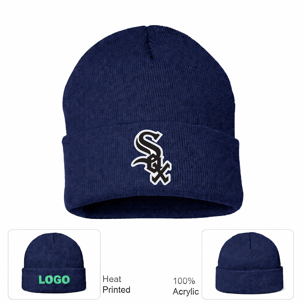 MLB Chicago White Sox Beanie Hat - Navy