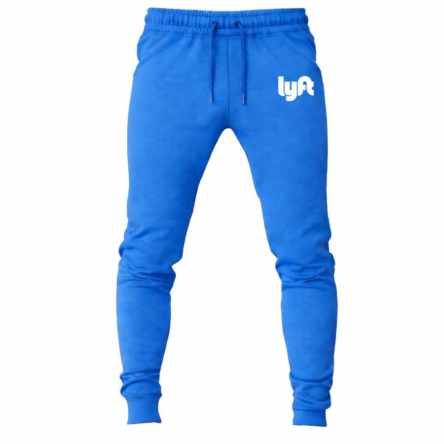 Lyft White joggers sweatpants - Sky Blue