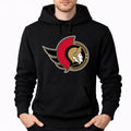 Men's Ottawa Senators Pullover Hoodie - Black
