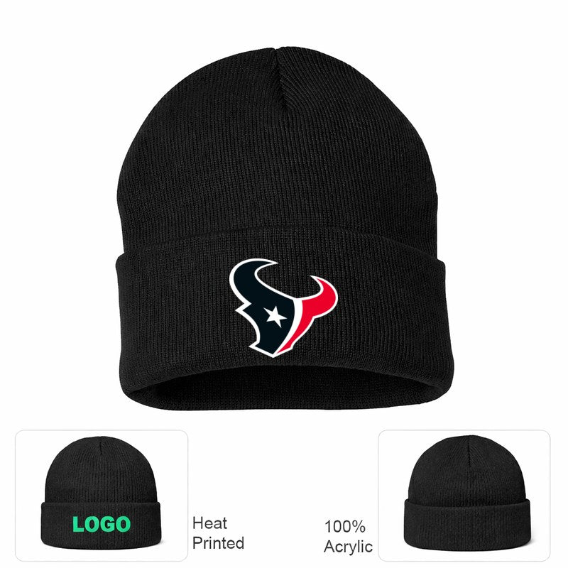 Houston Texans Black Beanie Hat