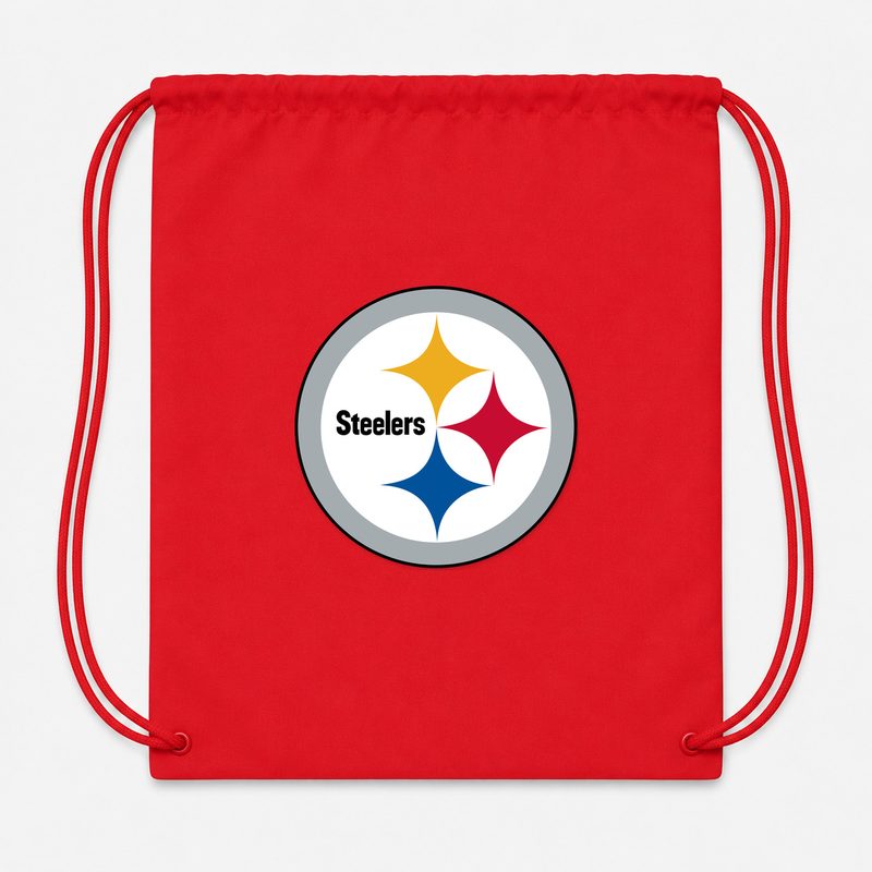 Pittsburgh Steelers Drawstring Bag - Red