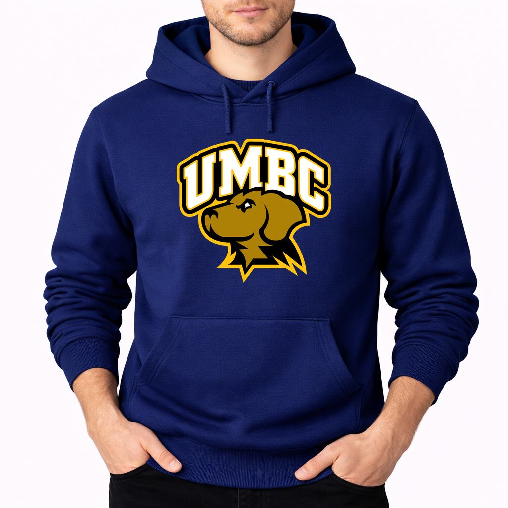 Men's UMBC Retrievers Pullover Hoodie - Navy
