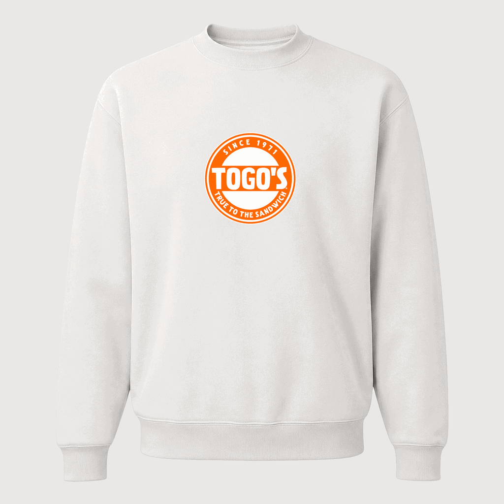 Men's Togo's Crewneck Sweatshirt - White