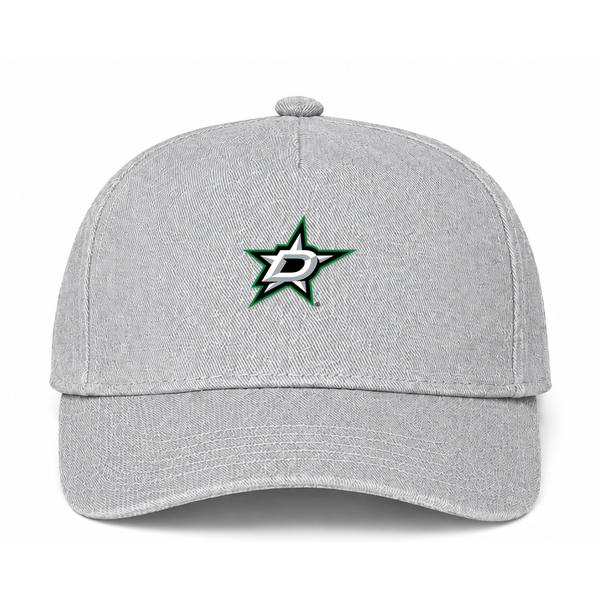Dallas Stars NHL Logo Gray Dad Baseball Cap Hat