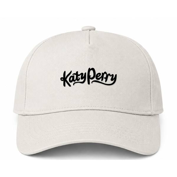 Katy Perry Logo Beige Dad Baseball Cap Hat