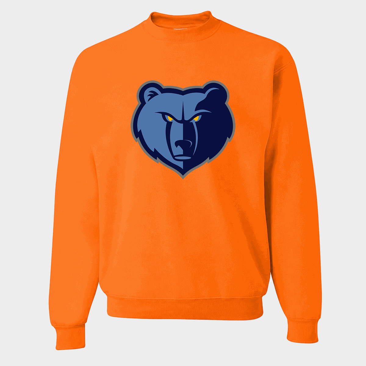 Men's Memphis Grizzlies Crewneck Sweatshirt - Orange