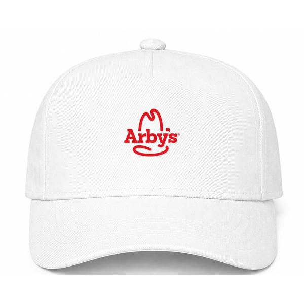 Arby's Logo Version 2 White Dad Baseball Cap Hat