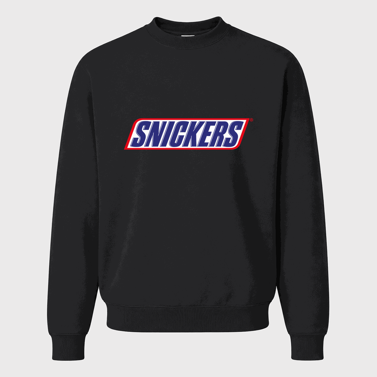 Men's Snickers Crewneck Sweatshirt - Black