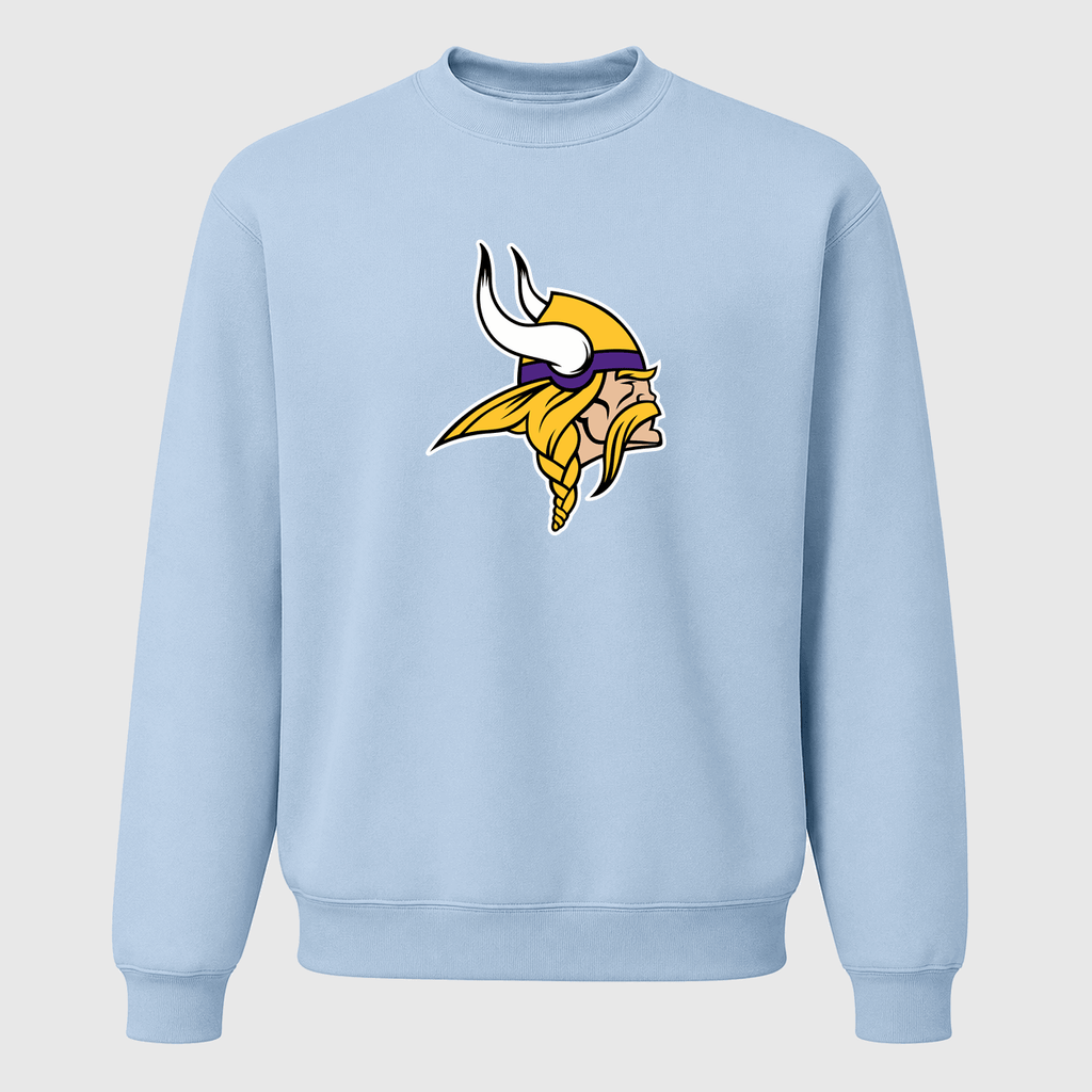 Men's Minnesota Vikings Crewneck Sweatshirt - Sky Blue