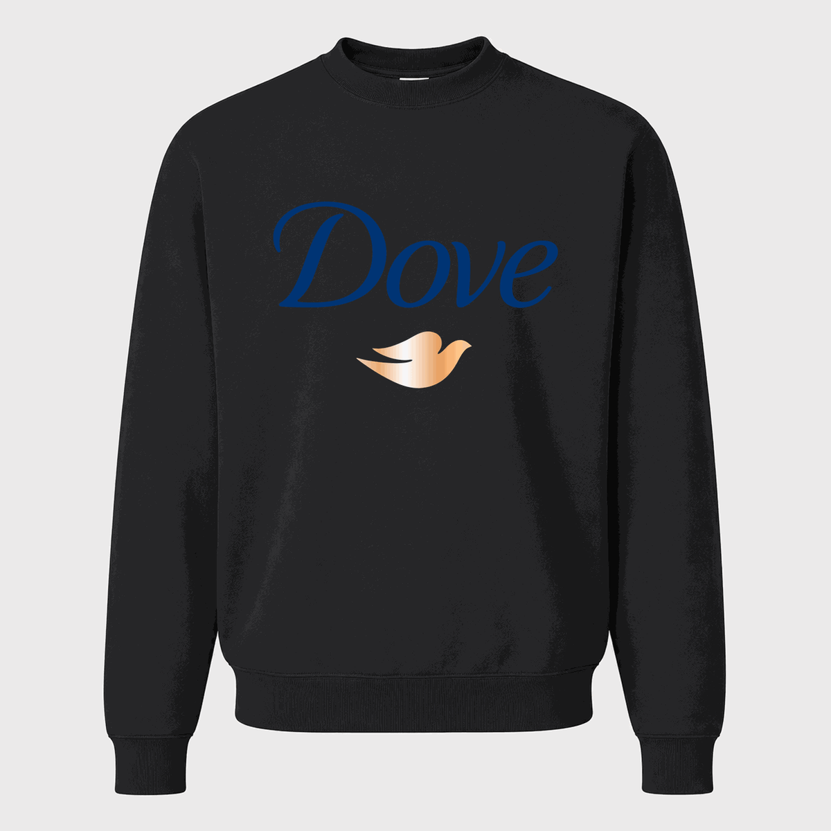 Men's Dove Crewneck Sweatshirt - Black