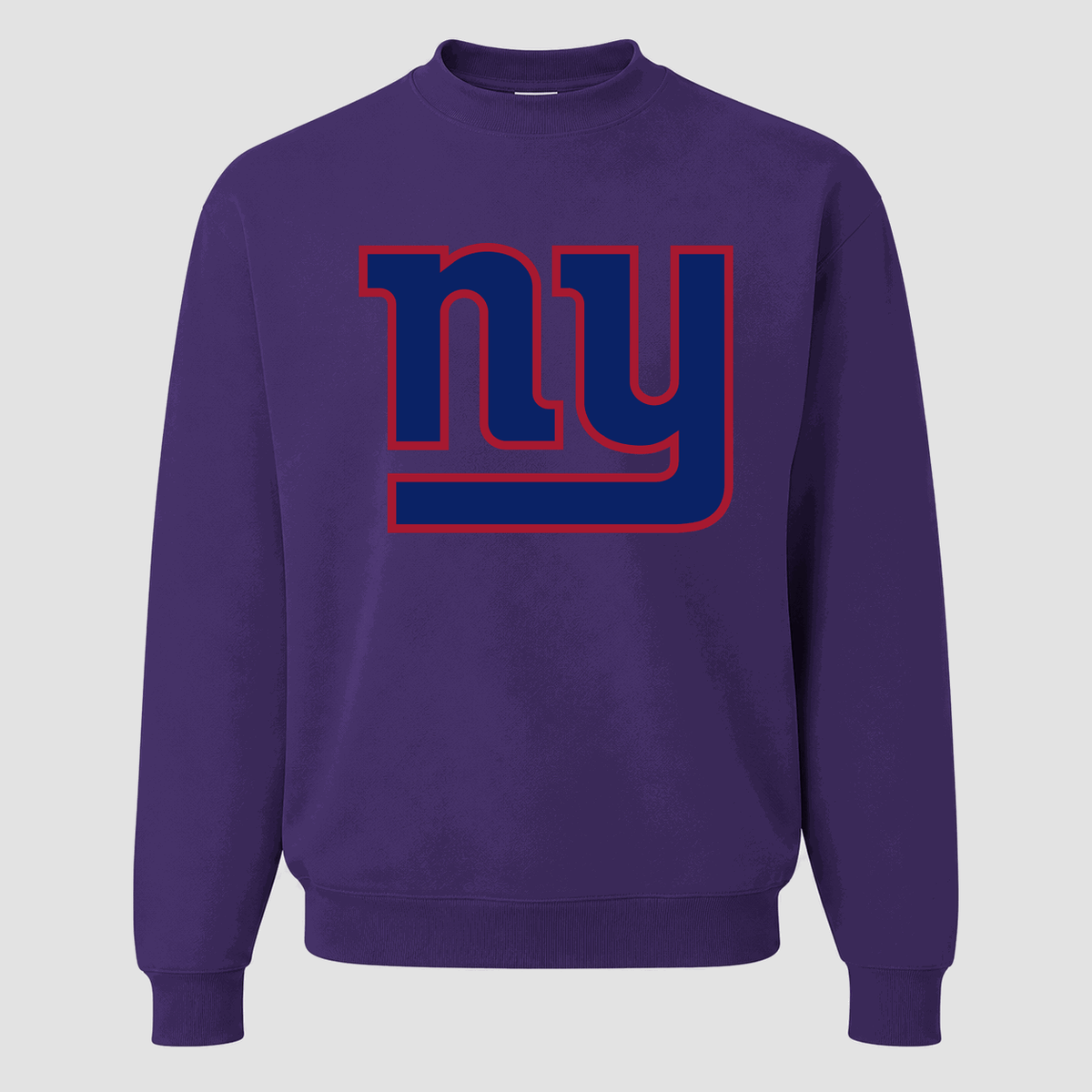Men's New York Giants Crewneck Sweatshirt - Purple