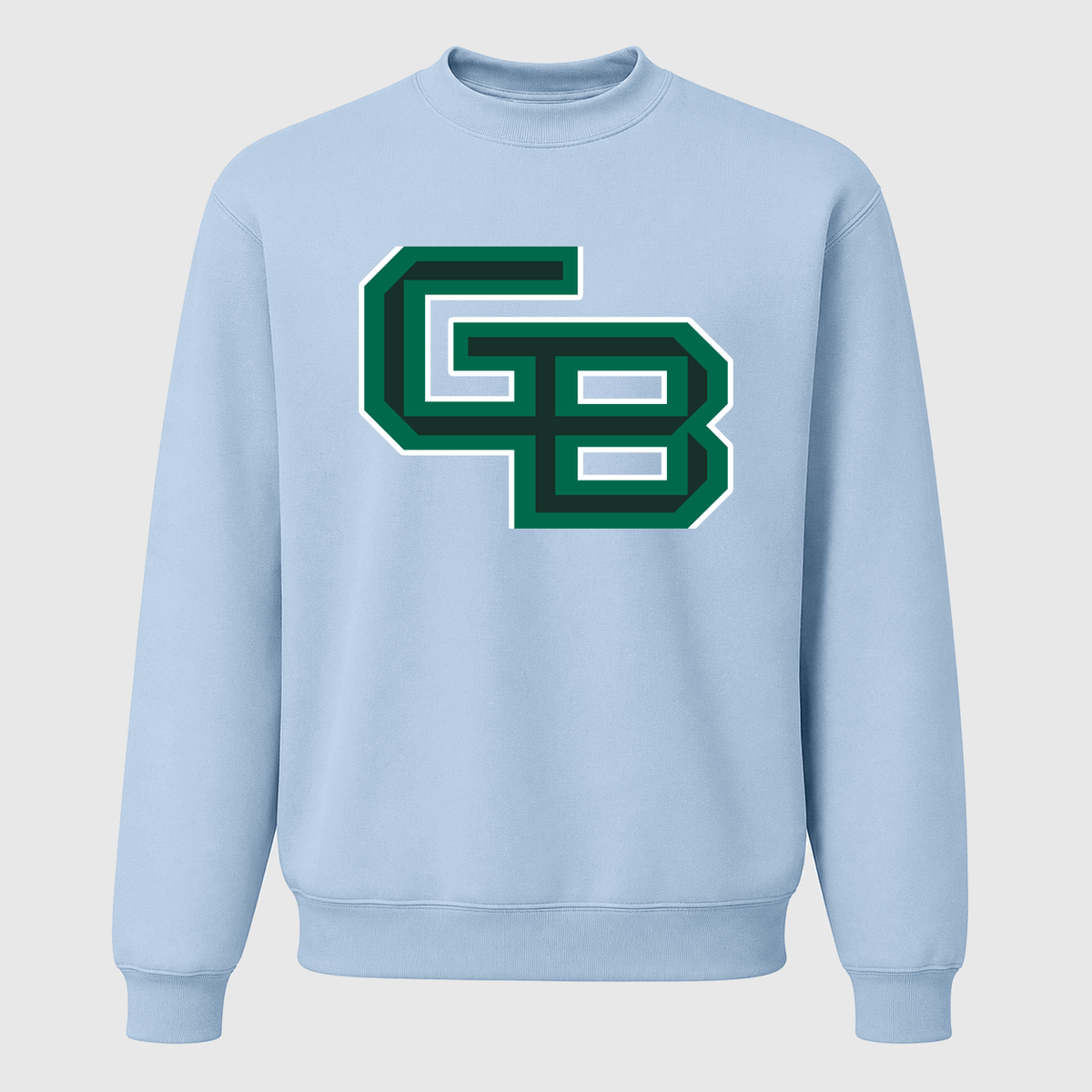 Men's Wisconsin Green Bay Phoenix Crewneck Sweatshirt - Sky Blue