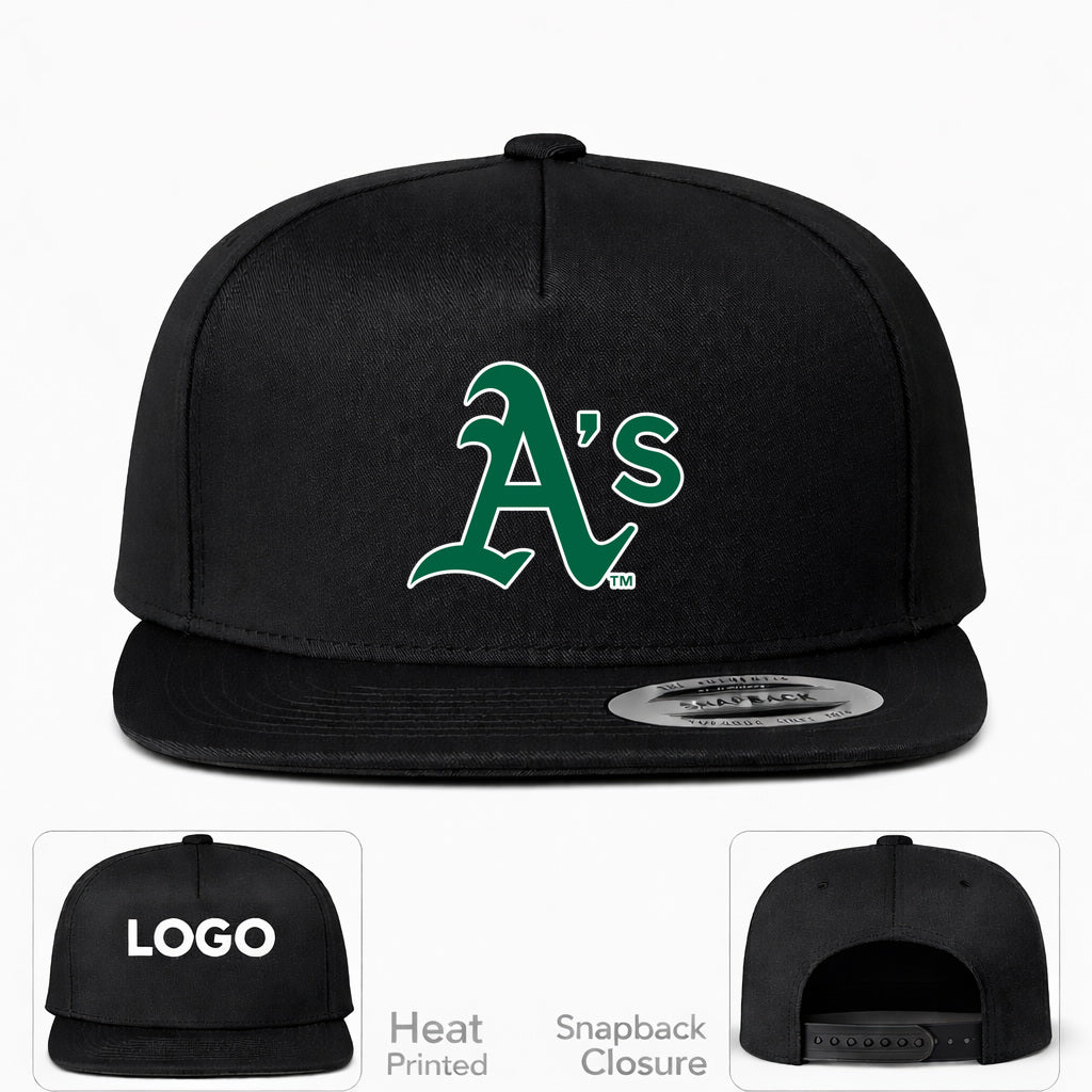 MLB Oakland Athletics Snapback Hat - Black