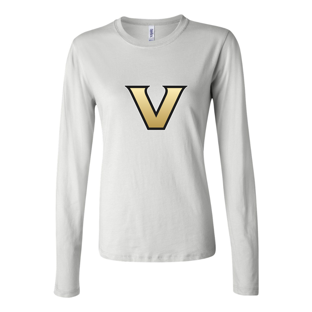 Women's Vanderbilt Commodores Long Sleeve T-Shirt - White