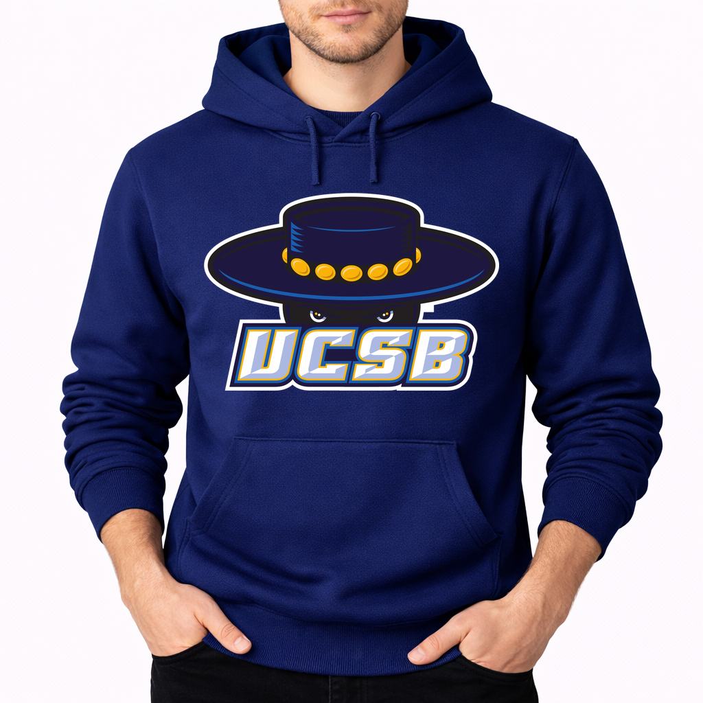 Men's UCSB Gauchos Pullover Hoodie - Navy