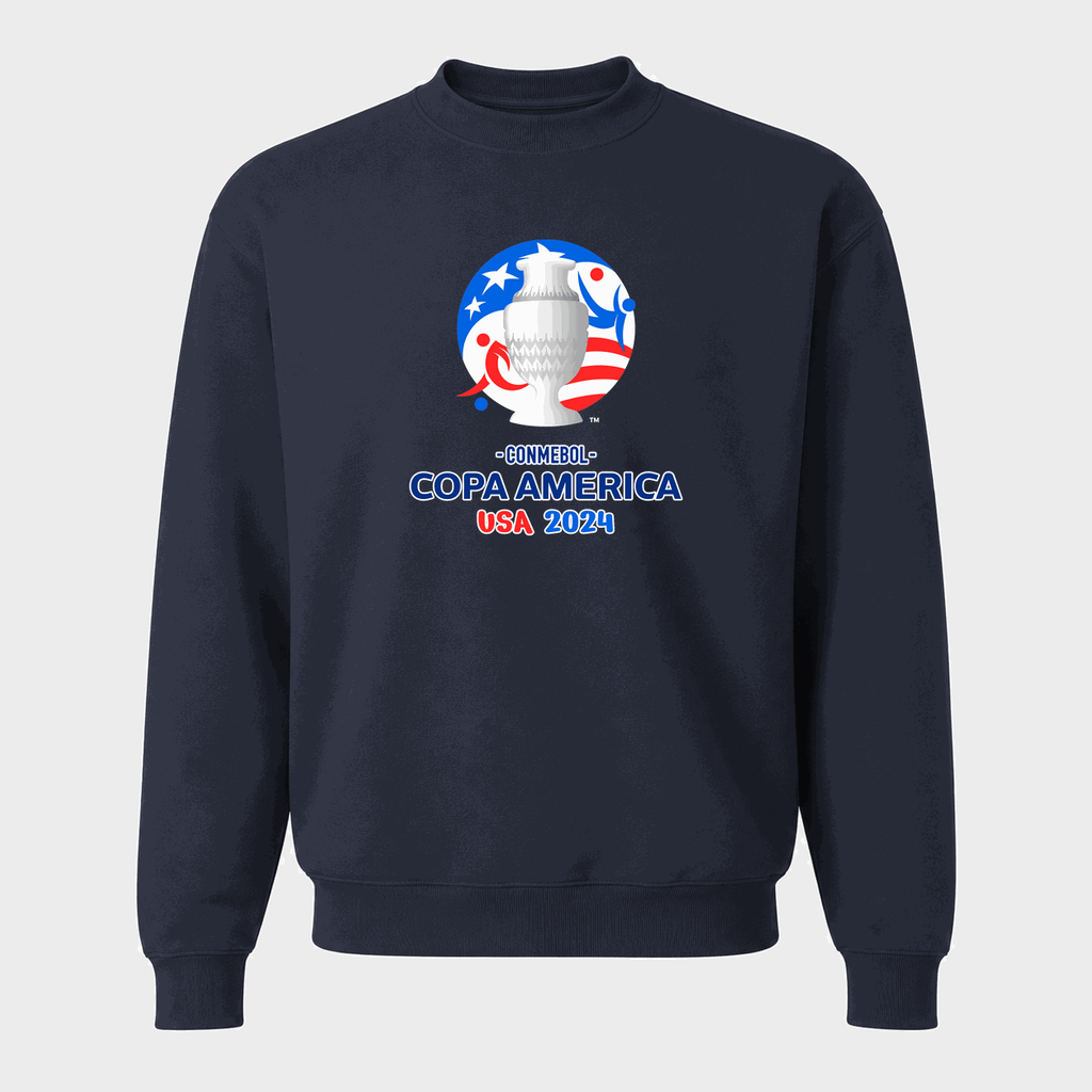 Men's Copa América 2024 Logo Crewneck Sweatshirt - Navy