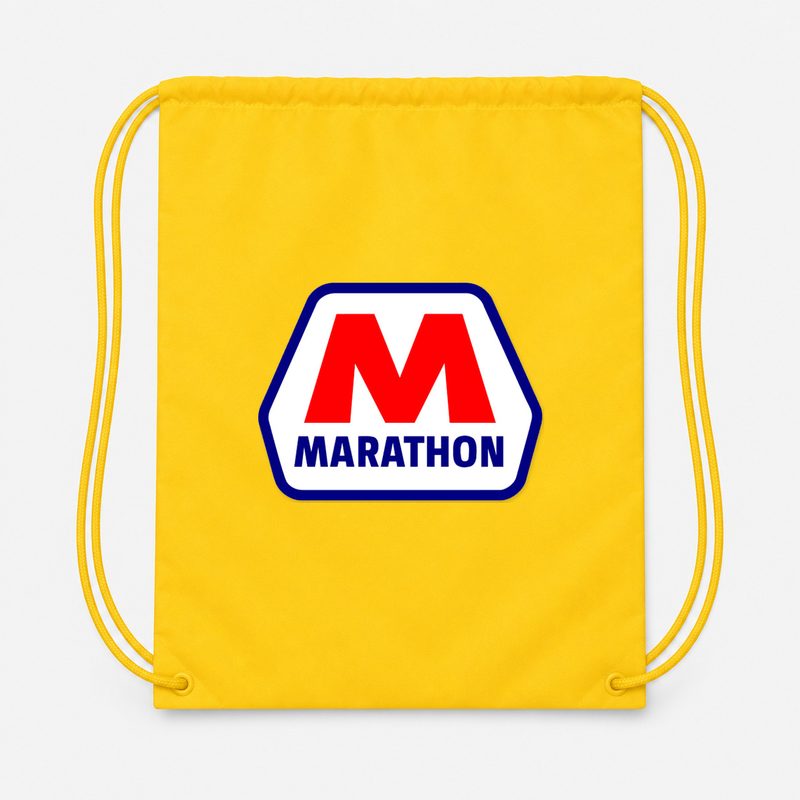 Marathon Drawstring Bag - Yellow