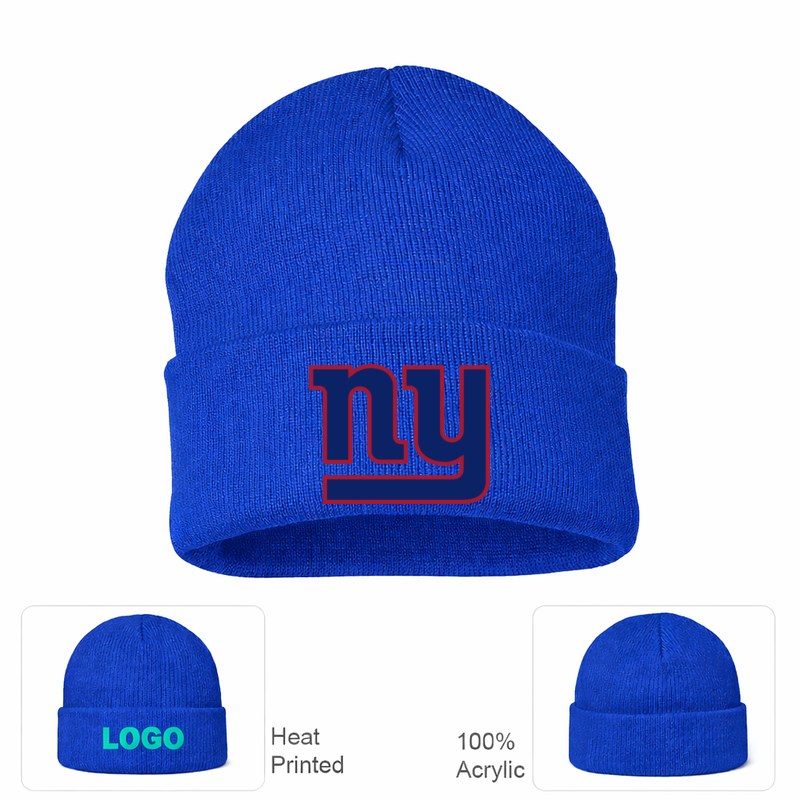 New York Giants Royal Blue Beanie Hat